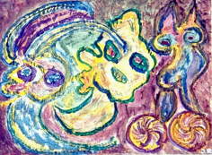 Crevaison à mi-course